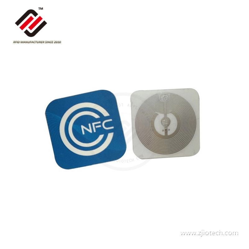 ورق مطبوع HF 13.56 ميجا هرتز NTAG213 ملصق NFC