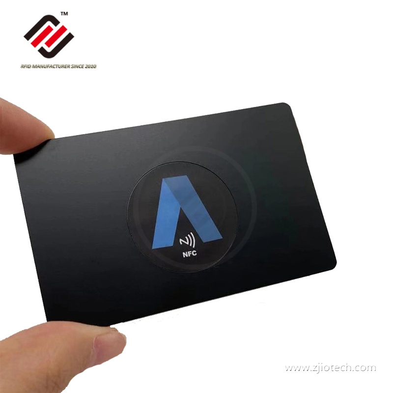 13.56 ميجا هرتز HF RFID بطاقات معدنية