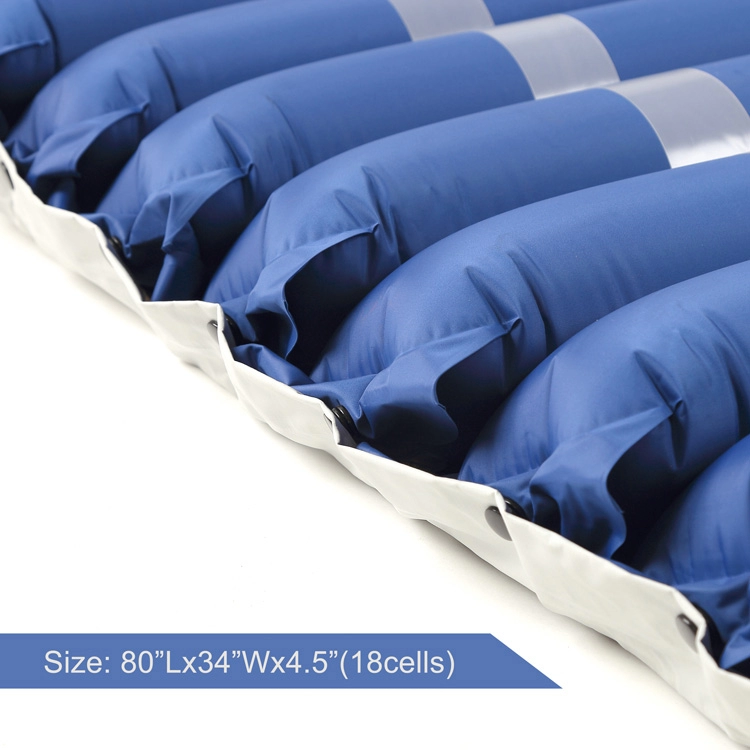 بالتناوب الضغط على سرير الرعاية الصحية مرتبة هوائية مضادة للاستلقاء مع مضخة