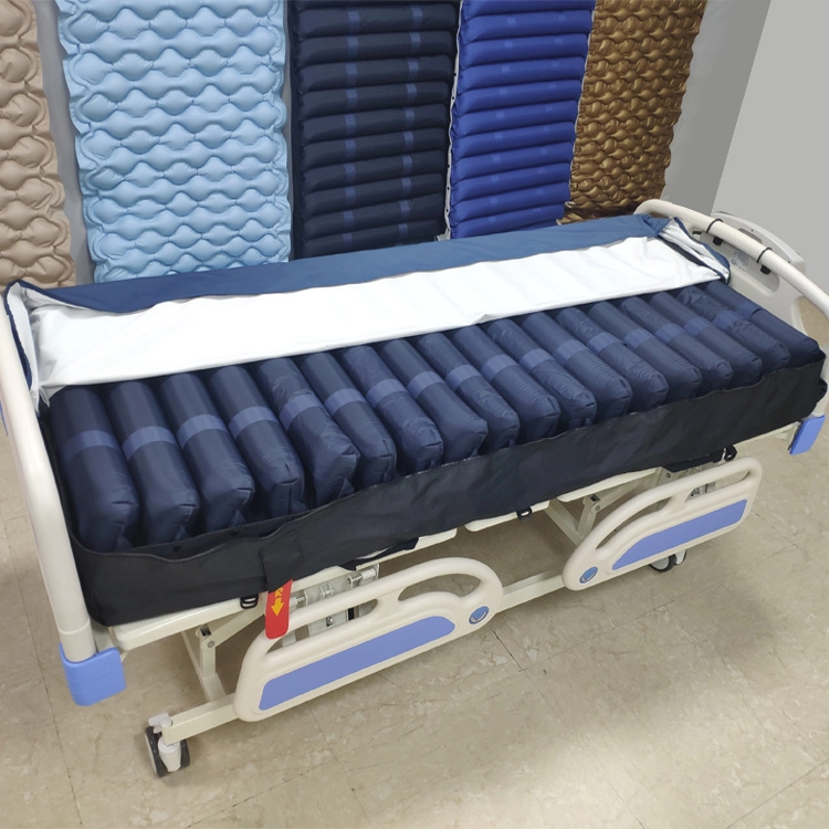 أنبوبي بو بالتناوب الضغط الرعاية الصحية المضادة للتقرح مرتبة هوائية قابلة للنفخ لسرير وحدة العناية المركزة