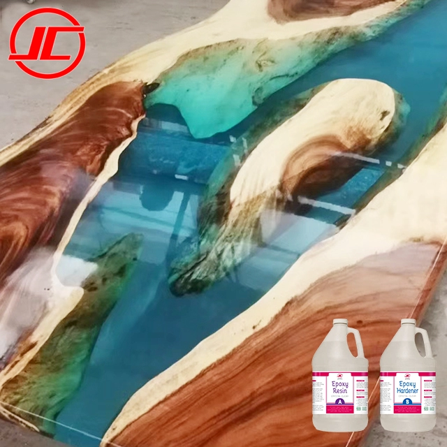 deep pour crystal clear stone coat epoxy resin الغراء و hardener gallons set price for boat stone coat epoxy resin wood table casting