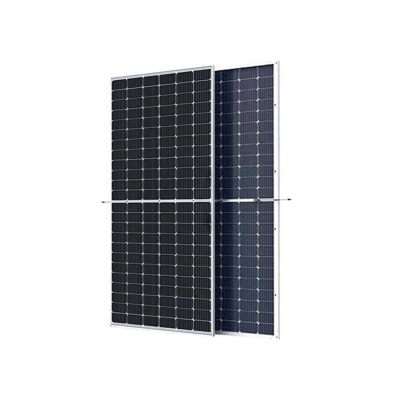 435W-450W الألواح الشمسية ثنائية الوجه زجاج مزدوج 72 خلية 9BB 166 مللي متر نصف خلية وحدة عالية الكفاءة