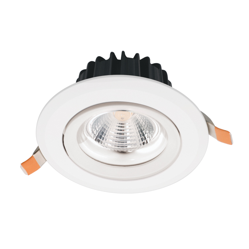 Circal LED downlight with matte