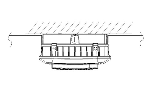 Horizontal Mounting garage light