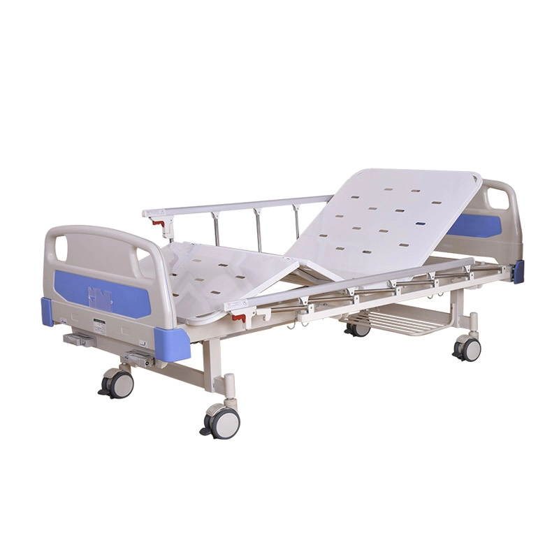 HC-B011 سرير مستشفى طبي يدوي ذو جودة عالية 2 كرنك 2 وظيفة للمريض
