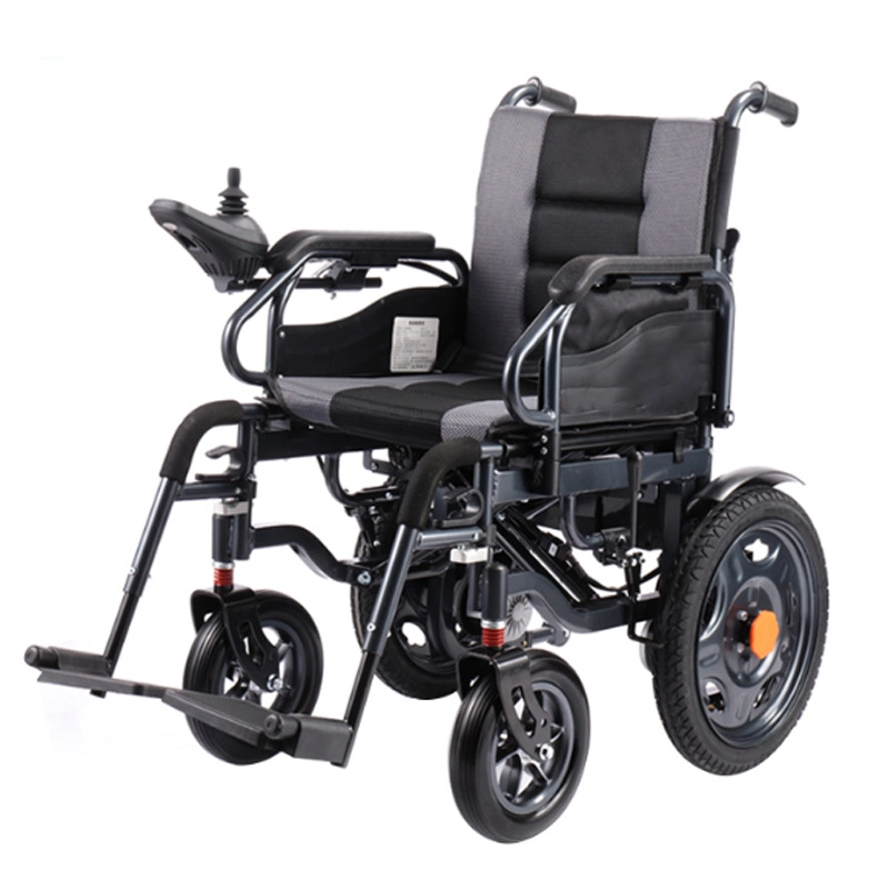 تصميم حديث قابل للطي بقوة عالية من كرسي متحرك كهربائي
