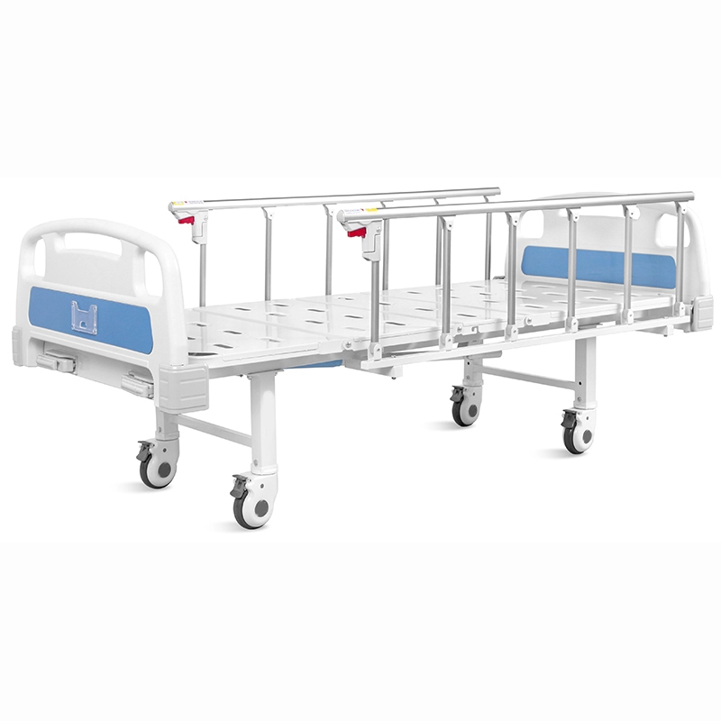 HC-B006 2 السواعد 2 وظائف سرير مستشفى التمريض اليدوي المعدني