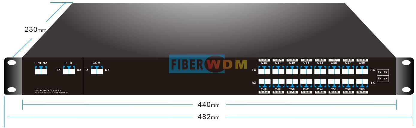 16ch DWDM MUX