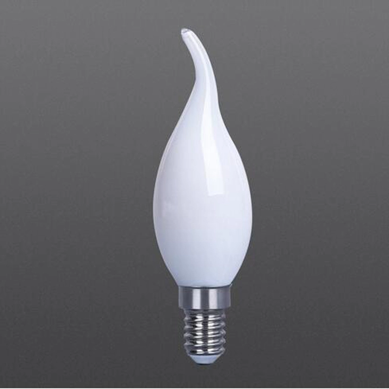 واضح / أبيض / متجمد لمبات الشعيرة LED C35T اللون الأبيض