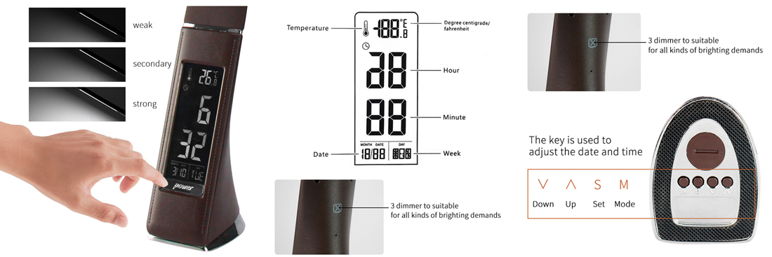 Eye-caring high brightness table lamp