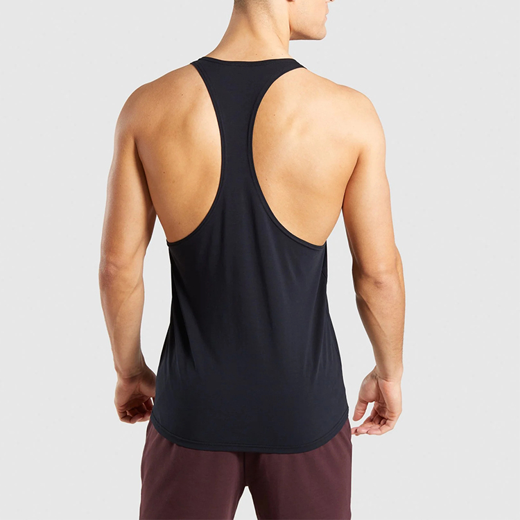 High-stretch slim fit Singlet Tops