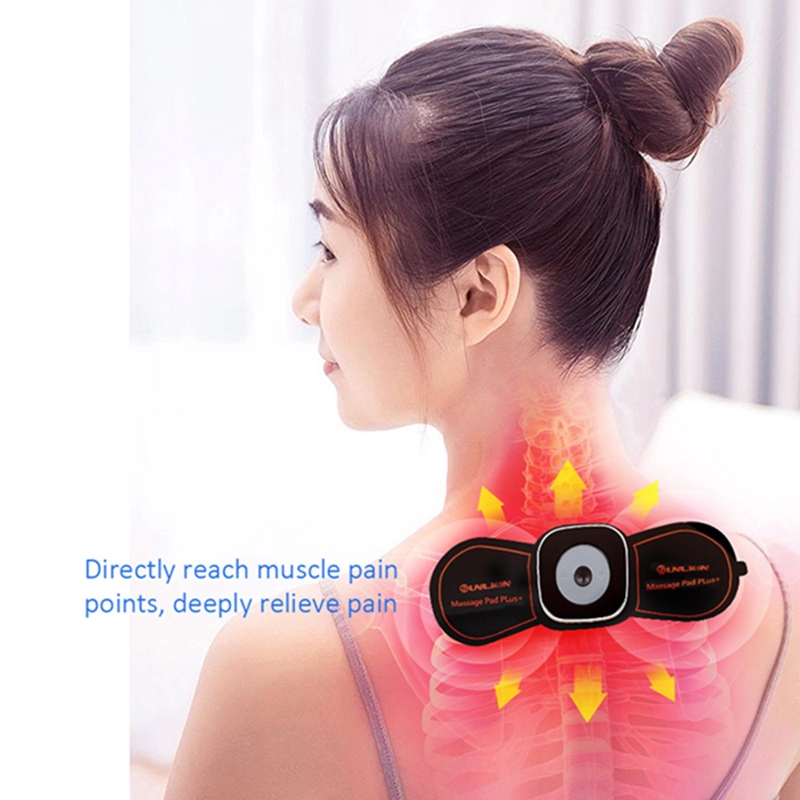 جهاز تدليك كهربائي لتحفيز العضلات بتردد متوسط صغير EMS للأنسجة العميقة للرقبة