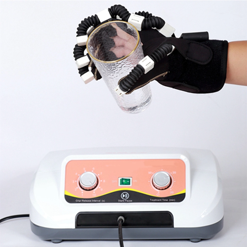 جهاز روبوت لإعادة تأهيل اليد بضربات ثنائية فولت