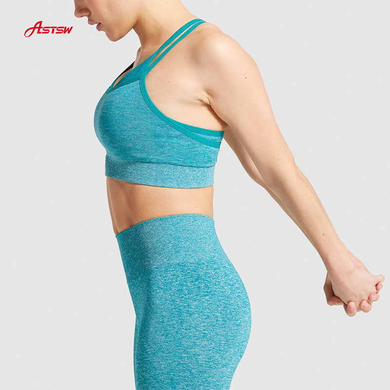 women seamless sports bra