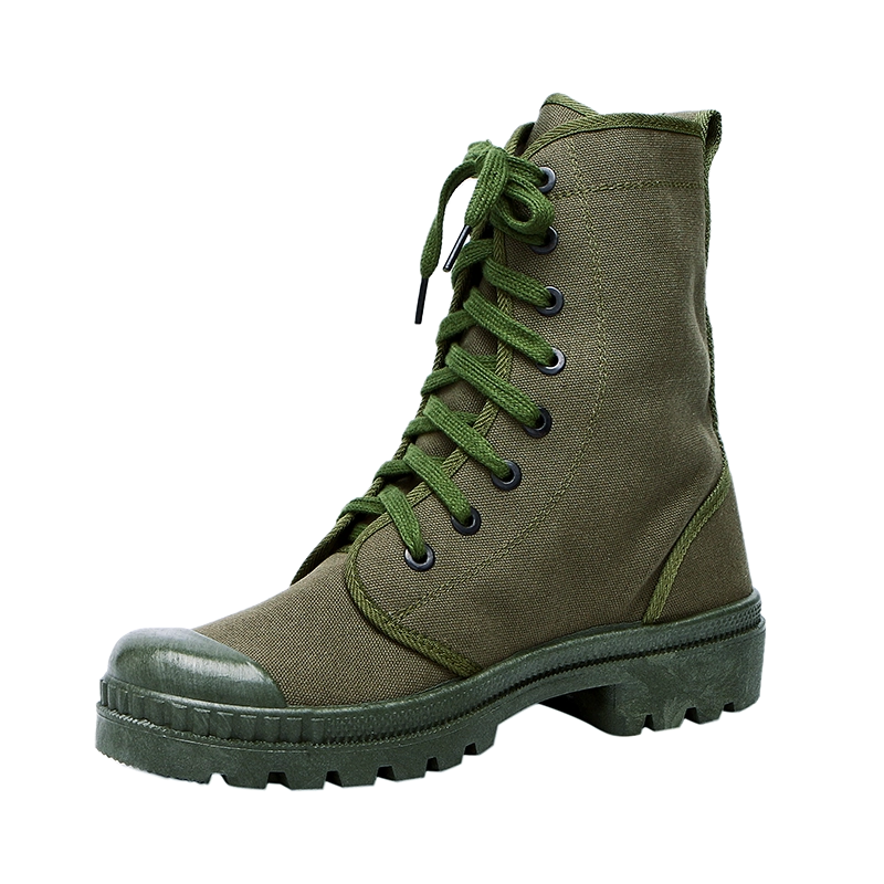 أحذية قماشية عسكرية للجيش مصنوعة من القطن بنسبة 100٪