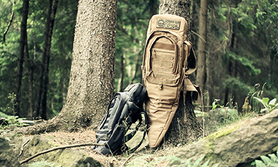 Tactical rifle gun bag