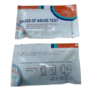 DOA اختبار المخدرات الفوري السريع متعدد 3 لوحات THC-BZO-TML-MOP