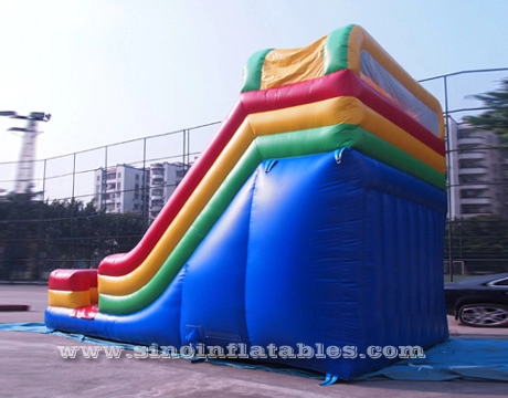 18 'High Double Lane Adrenaline قابل للنفخ مع زحليقة للأطفال من Sino Inflatables