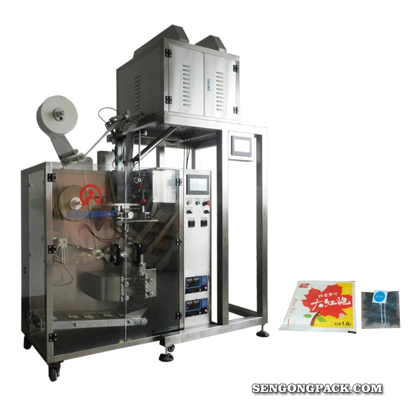 C23DX PLA جذر عرق السوس - آلة إنتاج أكياس الشاي المقطعة والمنخل