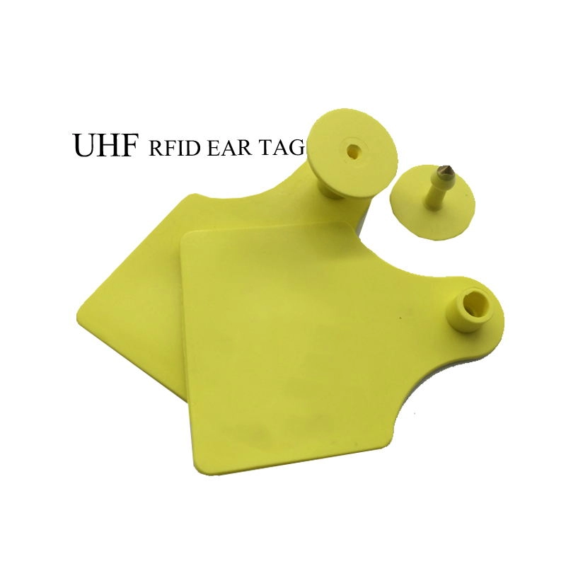 علامات الأذن الذكية للحيوان طويلة المدى UHF RFID QR Code لخنزير الأغنام
