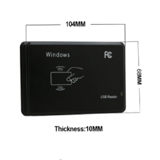 125 كيلو هرتز USB/RS232 واجهة LF RFID قارئ بطاقات الهوية الذكية