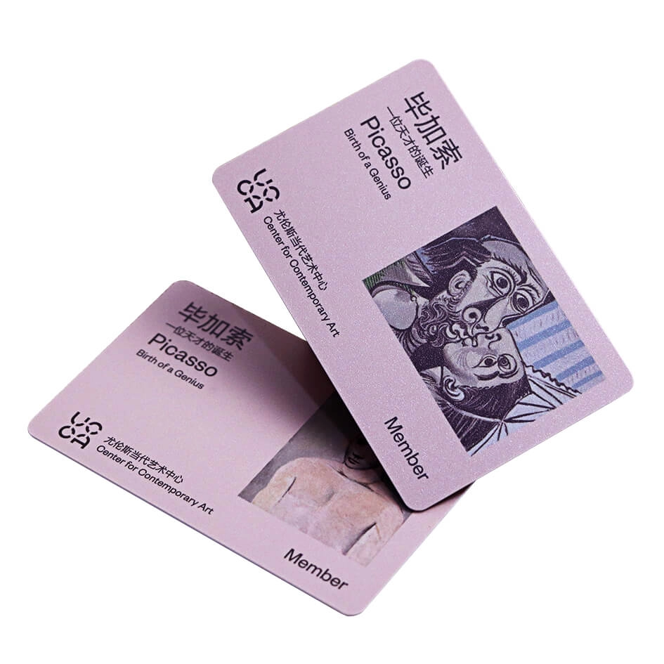 بطاقات زيارة عضوية RFID البلاستيكية للمتحف