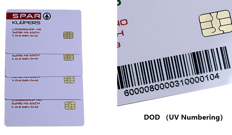 بطاقات ISSI 4442 IC مع الباركود