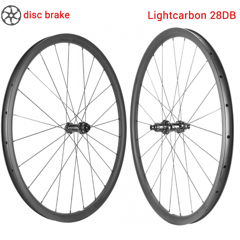 LightCarbon 28DB قرص الفرامل الاقتصادية عجلة الكربون الأنبوبية رخيصة الثمن