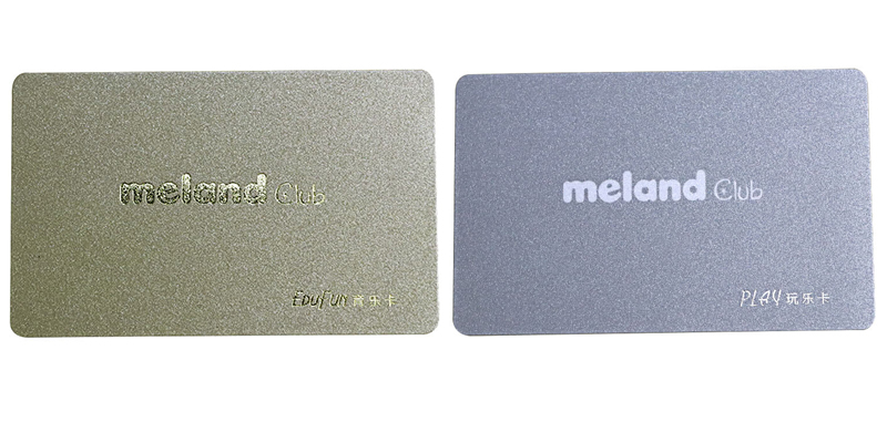 مسحوق الفضة 13.56 ميجا هرتز Mifare® Classic 1K Iso Card للعضوية