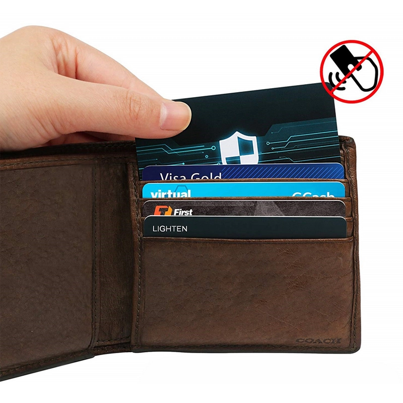 بطاقات حماية حماية بطاقة الائتمان الآمنة بدون تلامس 13.56 ميجا هرتز