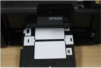 النافثة للحبر PVC للطباعة البطاقة الذكية اتصل ببطاقة IC لإبسون
