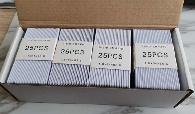 25 قطعة من بطاقات القرب Hid 125 كيلو هرتز متوفرة في المخزون
