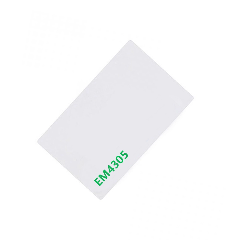 بطاقات رقاقة RFID بيضاء فارغة 125 كيلو هرتز EM4305