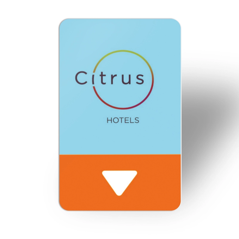 بطاقة مفتاح الفندق البلاستيكية المخصصة Vingcard RFID