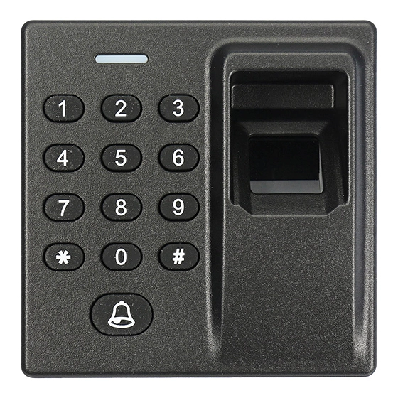 جهاز التحكم في الوصول ببصمة الإصبع قفل الباب مع USB