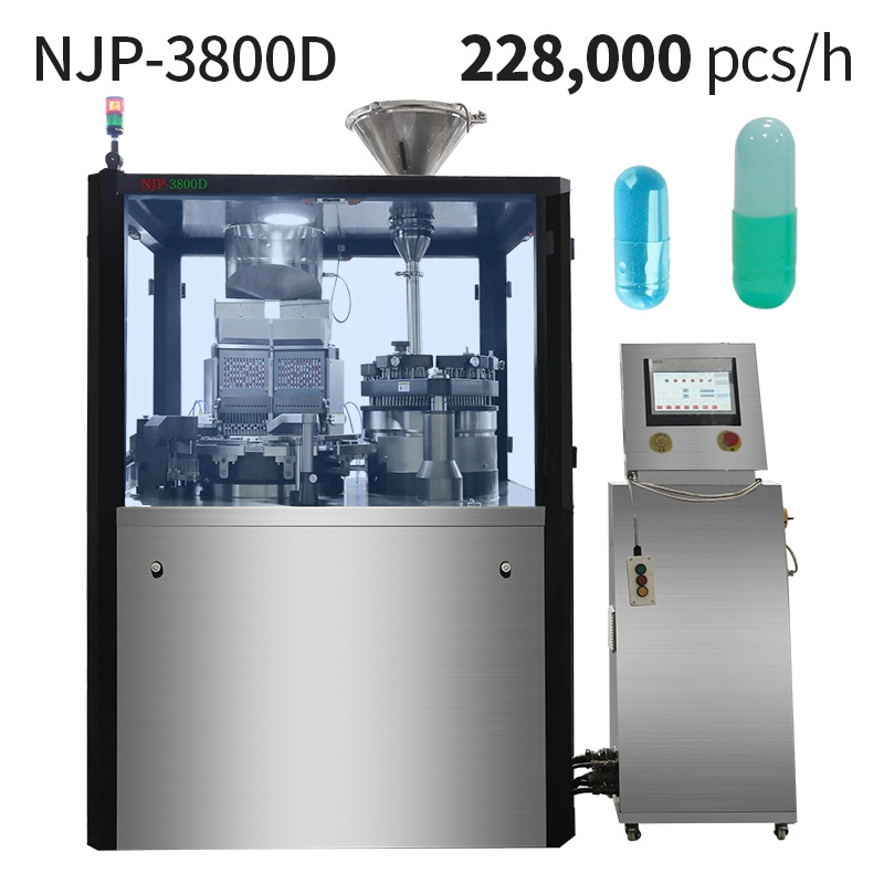 آلة تعبئة الكبسولات عالية السرعة NJP 3800D