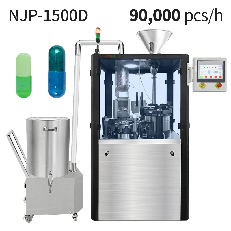 آلة تعبئة الكبسولة الأوتوماتيكية NJP 1500D
