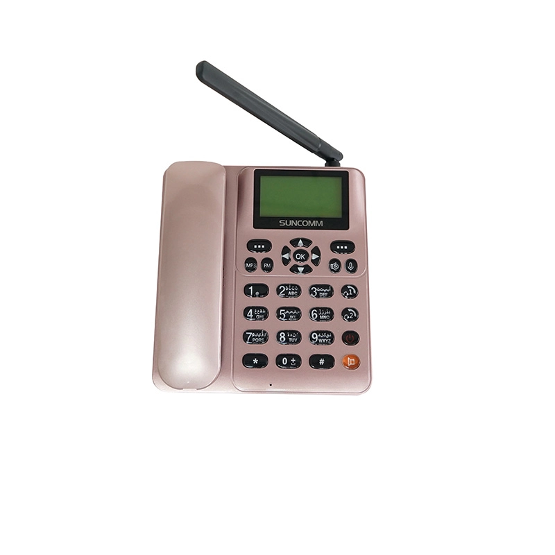 هاتف مكتبي GSM ثنائي الشريحة لاسلكي ثابت